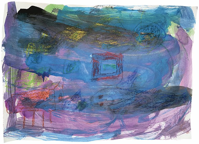 "Marine animals", Hamza (9 Jahre) "Marine animals", Hamza (9 Jahre)