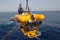 Mit dem Tauchboot JAGO wurden Korallenriffe im Roten Meer untersucht. Foto: JAGO-Team, GEOMAR