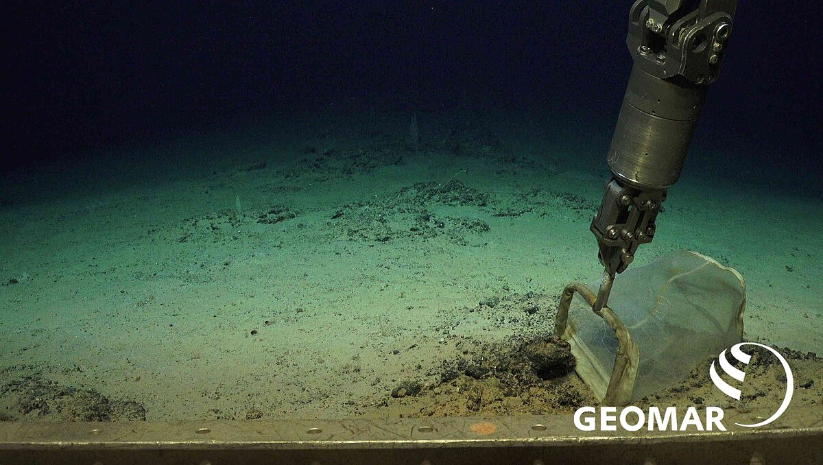 [Translate to English:] Sediment mit Netz