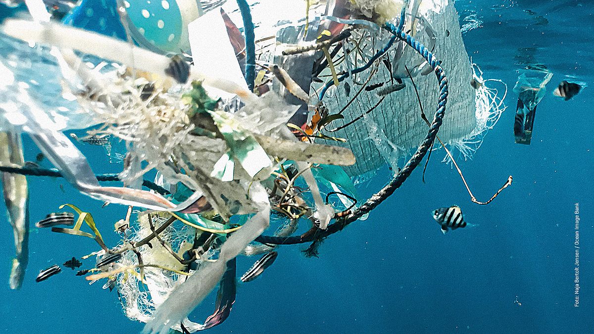 Plastikmüll im Meer